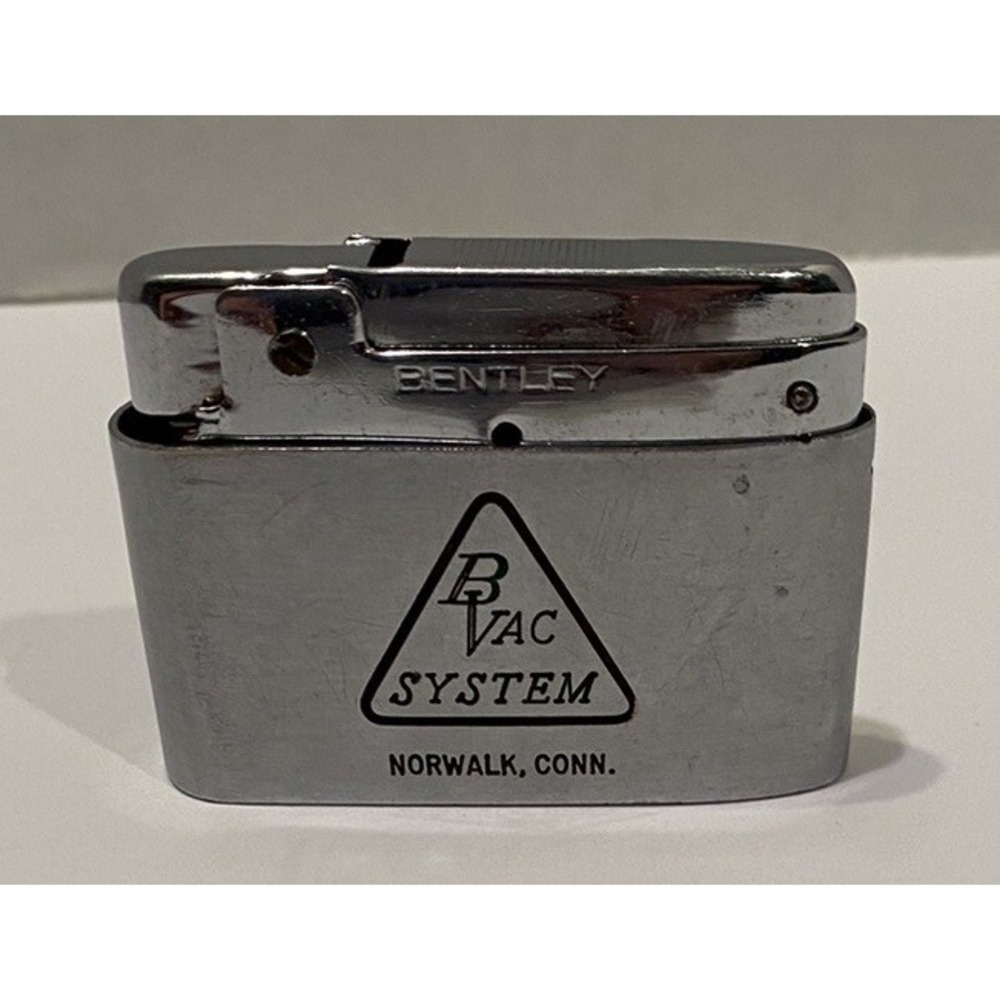Vtg Bentley Automatic Super Lighter Advertising BVac System Austria Art Deco